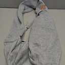 Tomkas Small Dog Sling Carrier - Classic Pocket & Classic Strap - for 3-10 lbs Pets (Grey)