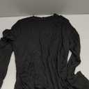 ANRABESS Women Long Sleeve Crew Neck Bodysuits Top 2025 Fall Slim Fit Ribbed Knit Soft Basic Tee Shirts (XX-Large, White)