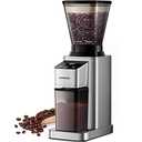 SHARDOR Professional Conical Burr Coffee Grinder, Coffee Bean Grinder with 48 Grind Settings for Espresso, Drip & French Press, Upgraded Anti-Static Technology, Precision Timer, Stainless Steel