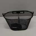 Kids Bike Basket, Bicycle Basket for Boy and Girl, Waterproof Metal Wire Children's Bicycle Basket, Suitable for Most Children's Bicycles and Kids Tricycles