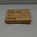 Spring Clamps Heavy Duty10 Inch - 2 Pack Large Plastic Clamps for Woodworking, Crafts, Backdrop and Pool Cover