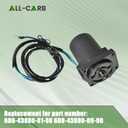 ALL-CARB Tilt Trim Motor Replacement for Yamaha Outboard F75TLR F90TJR 2005-2008 6D8-43880-01-00 6D8-43880-09-00 PT626NM PT627NM