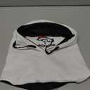 NFL Team Logo White Drawstring Winter Cap Hooded Gaiter Balaclava Face Cover (One Size)