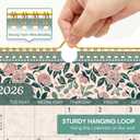 7 x 2026 Calendar, Rustic Botanical 2026 Wall Calendar Starts from January 2026, 11.5" x 14.7", Monthly Wall Planner Hanging with Premium Paper, Ideal for Office or Home, Giftable Present