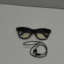 AI Smart Glasses, 4K HD Camera, Bluetooth Calling, Anti-Shake Video Recording, Live Translation, AI Object Recognition, Dual Mic, 270mAh Battery, Black