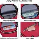 MOSISO Small Sling Bag for Women Men, Casual Crossbody Shoulder Bag, Sling Backpack Chest Daypack for Travel Hiking