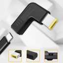 2 x 100W Type C to ThinkPad DC Adapter, 20V Power AC Charger Made for Lenovo Thinkpad L440 L450 L460 L470 L540 L550 L560 L570 Edge E431 E440 Series