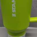 STANLEY Quencher ProTour Flip Straw Tumbler with Leakproof Lid 40 oz | Built-In Straw & Handle | Cupholder Compatible for Travel | Insulated Stainless Steel Cup | BPA-Free | Chartreuse