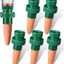 Terracotta Plant Watering Spikes Self to Use with Cola Bottles Houseplant Watering Stakes Automatic Irrigation System (Terracotta,5 Pack)