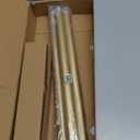 Heavy Duty Curtain Rods for Windows 66 to 120 Inch, 1 Inch Adjustable Gold Curtain Rod with Easy Installation and Modern Design,Wall Mount (A1,Gold,30-120")