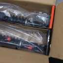 A-Premium Rear Load Adjusting Shock Absorber Compatible with Ford E-350 Econoline Club Wagon, E-350 E-450 Super Duty & East to West & Gulf Stream BT Cruiser & Jayco & Nexus & Winnebago, w/Coil Spring