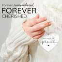 5 x Keep Making Him Proud Memorial Ornament - Memorial Ornaments for Loss of Loved One, Dad, Granddad - in Loving Memory Ornament, Remembrance Gifts, Bereavement Gifts - Ceramic Ornaments