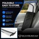 MAIKER OFF ROAD Windshield Sunshade Compatible with Ford F150 2015-2020 | Custom Size,Foldable Front Windshield Sun Visor, Window Sunshade Cover, UV Heat Blocker,Easy To Use, Car Accessories