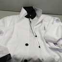 KNG Executive Chef Coat with Black Contrast XXL