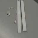 BLS Under Cabinet Lights, 74 LED lights Battery Operated Motion Sensor Light Indoor, USB C Rechargeable Closet Lights Motion Sensored, 2200mah Wireless Magnetic Light for Kitchen Night Stairs (2 Pack) (Cool White- 14.6 inch)