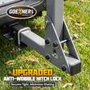 Upgrade Hitch Bike Rack with 2'' Receiver, 240 LBS Max Load 4 Bikes