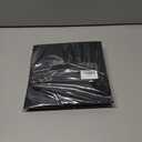 2 x FtyFty Unisex Adult Matte Graduation Cap with Tassel Year Charm (Black)