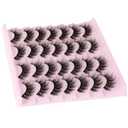 14 Pairs Wispy Mink Lashes False Eye Lashes Natural Look 5D Volume 16mm Fake Eyelashes Pack by TNFVLONEINS