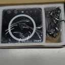 Mug Warmer Cordless 180 Min Battery Life  10000mAh Portable Charger, Wireless Coffee Cup Warmer for Desk, 3 Temp Settings, Smart Candle Heat Plate for Home, Office, Travel, Camping & Gifts for Men