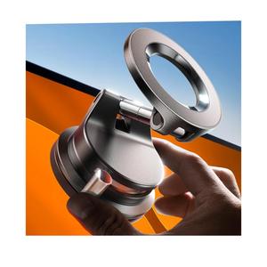 LISEN for Magsafe Car Mount, Magnetic Phone Holders for Your Car, Vacuum Phone Mount for Car Accessories for Men Women Interior Jeep BMW, SuctionPro Kits Gifts, for iPhone 17 Pro Max 16 15 14 13