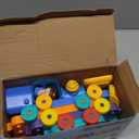 Play-Act Learning Toy for Toddlers 1 2 3 Years Old, Counting, Matching & Sorting Montessori Learning Farm Train Including 9 Farm Animals, Birthday Gift for Baby Boys Girls