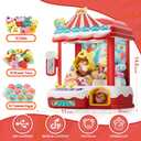 Skirfy Claws Machines for Kids & Adults with 30 Mini Prizes & Adjustable Sounds, Dispenser Toys Vending Machines - Perfect Christmas & Birthday Big Experience Gifts for Kids, Ages 6+
