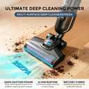 HAUSMEISTER Hydroflex Pro Max Cordless Floor Washer, 30KPA Wet Dry Vacuum Mop with Self-Cleaning Base, Vacuum and Mop Combo for Hard Floors & Pet Hair, 40Min Runtime