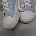 ToandonToddler Kids Sneakers Sparkle Fashion Glitter Sequins Canvas Shoes 8