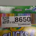 Crayola Clicks Retractable Tip Markers (10ct), Washable Cone Tip Art Marker Set, Easter Basket Stuffer Essentials, Easter Craft Supplies for Coloring Books, Ages 3+ (Classic)