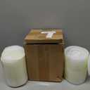 PATIKIL 6 x 4 Inch Clear Glass Shades Replacement, 2pcs Handmade Glass Lamp Shade Cylinder Lampshade Light Fixture with 1-5/8" Fitter for Chandelier Pendant Wall Sconces