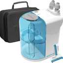 NASALFRESH MD Premium BundleDual Powered Nasal Irrigation System Nasal Rinse and Wash, Sinus Decongestant Relief System, 60 Saline Packets, Case, Rechargeable, 2 Sets of Nose PillowsSnoring Remedy