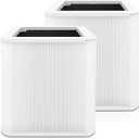 2 Pack 211+ Filter Replacement Compatible with 211+ Air Purifier, 2-Stage Filtration System of H13 True HEPA Filter for 211