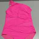 Aqua Eve Women Mesh One Piece Swimsuit - Tummy Control One Shoulder Bathing Suit Cut Out Swimwear 2025, Large