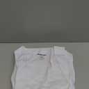 Different Touch 2 Pack Men's Tank Tops Square Cut Muscle Rib A-Shirts (2XL, White W/ White Trim)