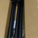 VOIIY Curtain Rods for Windows 48 to 84 Inch(4-7 Feet),3/4" Diameter Black Drapery Rods with Square Finials,Size:36-88 Inch,Matte Black