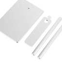 PartyKindom Headset Holder Stand Rack for Headphones Creative Aluminum Earphone Hanger Silver Sleek Design for Home Office Use Organizes and Displays All of Headsets