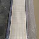 8 Panel Room Divider Folding Privacy Screen,67 inch Bamboo Panel Divider for Home Partition,Beige