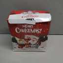 Leyndo 5 FT Christmas Inflatables Black Cat Outdoor Decorations Blow Up Christmas Yard Decorations Built-in Bright LEDs Holiday Yard Decorations for Garden Party(Classic)