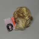 Claw Clip Messy Bun Hair Pieces for Women Messy Wavy Curly Hair Bun Extensions Tousled Updo Bun Hair Clip in Synthetic Hair Bun Ponytail Extension (Dirty Blonde)