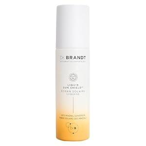 Dr. Brandt Bright This Way Liquid Sun Shield - 100% Mineral SPF 50 Sunscreen - Lightweight Lotion with Invisible Finish - 1.7 fl oz, 11/2026