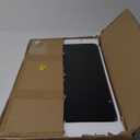 WALI Floor TV Stand with Power Outlet, Tall TV Stand Mount for 32-75 inch TV up to 110 lbs, Swivel and Height Adjustable TV Stands with Wood Base for Bedroom, Office(TVDVD-7P), Black