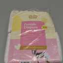 Comfortable Female Dog Diapers - 50-Pack Super Absorbent Disposable Doggie Diapers - Flash Dry Gel Technology & Wetness Indicator - Leakproof Diapers for Dogs in Heat, Excitable Urination, Incontinence, XS