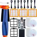 Replacement Kit Compatible with Shark AI AV2501S AV2511AE AV2501AE RV2502AE RV2610WA AV2510AOUS RV2520AOUS RV2400WD AI Ultra 2-in-1 Robot Vacuum,Accessiroes Include Main Brush,Filters,Side Brushes