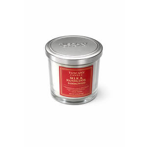 Tuscany Candle Milk & Sandalwood Scented Jar Candle 