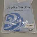 PRETTYGARDEN Going Out Tube Tops for Women Trendy Summer 2026 Asymmetrical Ruched Strapless Bandeau Shirts Spring Clothes (Large, Blue)