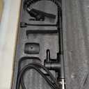 Muiceon Countertop KitchenSinks and Faucet,30x19 Inch Drop in Black Single Bowl Kitchen Sinks,9 inch Deep Handmade Overmount Kitchen Sink, T304 Stainless Steel Nano Workstation Sink with Accessories