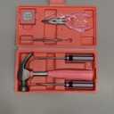 Household Hand Tools, Pink Tool Set - 7 Piece by Stalwart, Set Includes  Hammer, Screwdriver Set, Pliers (Repair Kit for the Home, Office, or Car)