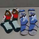 WEST BIKING Kids Merino Wool Ski Socks for Boys Girls Knee High Sock Thermal Winter Warm Snowboard Socks2 Pairs, S