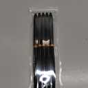 Artdone Metallic Nail Art Pens, Liner Brushes Set, 5PCS Black Color Nail Tools For Long Lines, Thin Details, Fine Drawing, Liner Brush UV Gel Polish Painting Nail Design Sizes 5/8/12/20/25mm