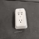 Multi Plug Outlet, USB Wall Charger, Surge Protector, 7 Outlet Extender with 4 USB Charging Ports (2 USB C) 1680J Power Strips Outlets with Night Light, Wall Plug Adapter Spaced for Home Travel Office